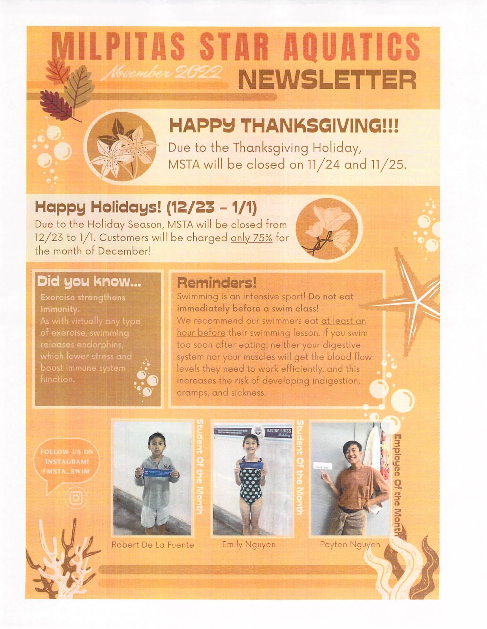 Newsletter Sept 2022
