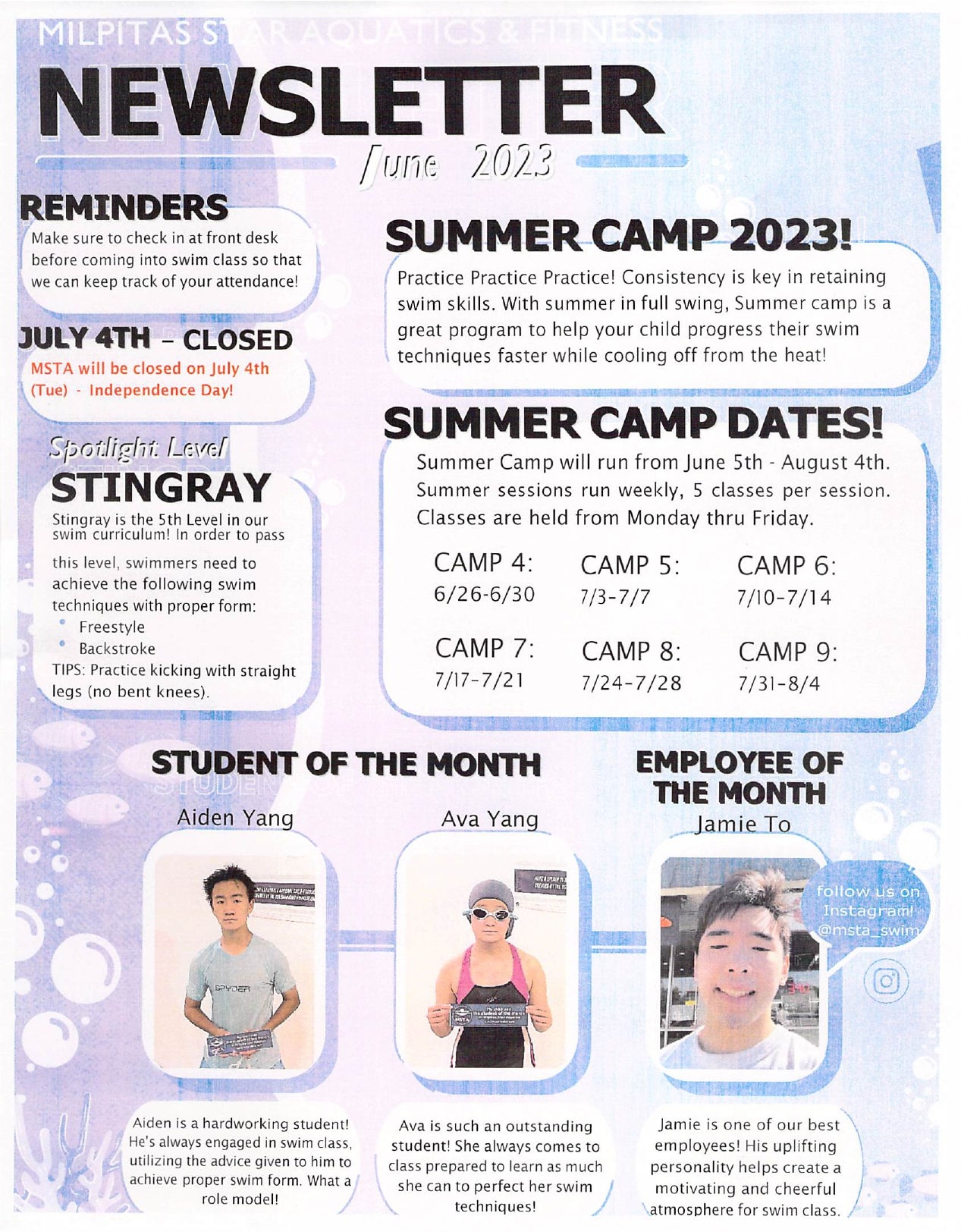 Newsletter July